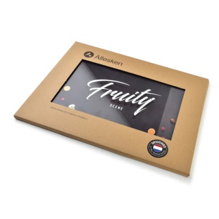 Szklana deska do krojenia 20x30 podkładka aria owoce