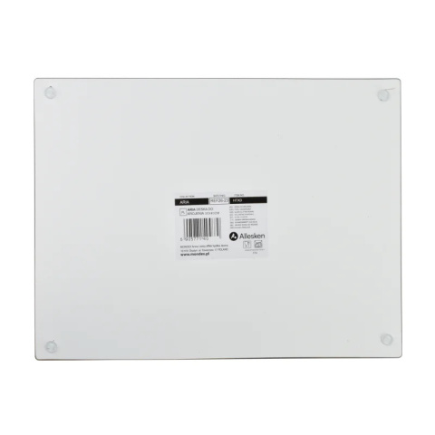 Szklana deska prostokątna do krojenia podkładka aria owoce