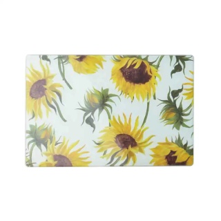 Szklana deska do krojenia 20x30 podkładka aria słoneczniki