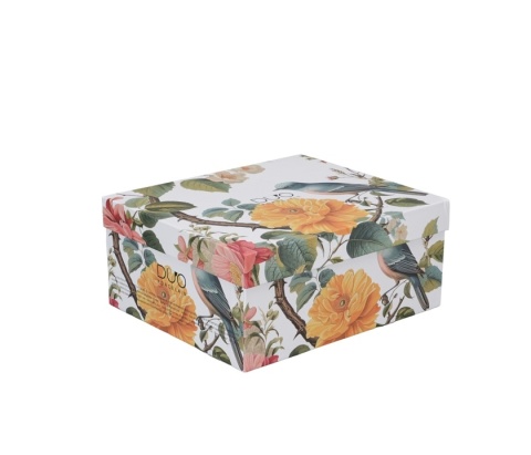 Filiżanki ze spodkami April na prezent komplet 2 szt róże