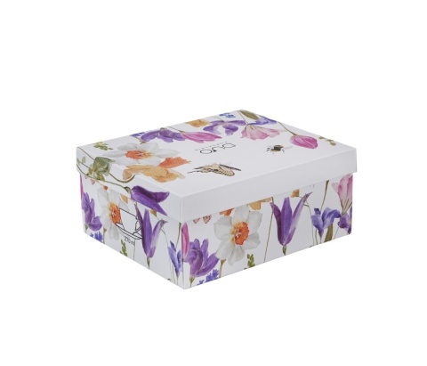 Filiżanki ze spodkami May na prezent kwiaty zestaw 2 szt