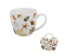 Kubek do kawy herbaty prezent muszle w koszyczku porcelana