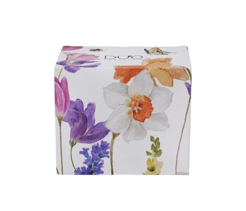 Kubek kubas jumbo xxl na prezent may kwiaty porcelana