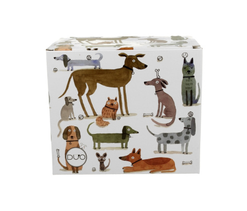 Kubek kubas jumbo xxl prezent porcelana różne psy psi świat