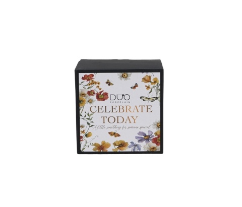 Kubek zaparzacz sitko prezent Grace duży kubas na stopce