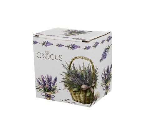 Kubek z sitkiem zaparzacz do ziół kosze kwiatów lawenda