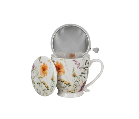 Kubek sitko filtr na dzień kobiet Pansy duży na stopce