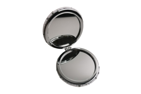 Lusterko kieszonkowe powiększające do torebki koty czarne