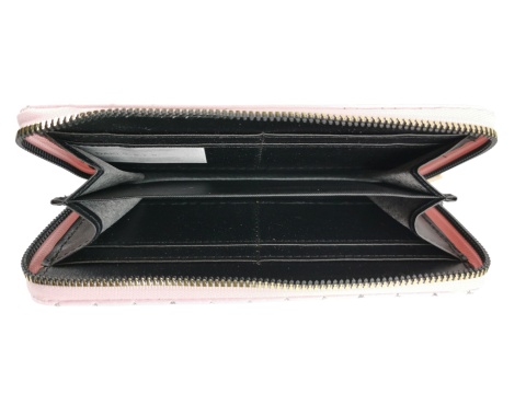 Portfel na zamek damski z motywem lawendy na prezent