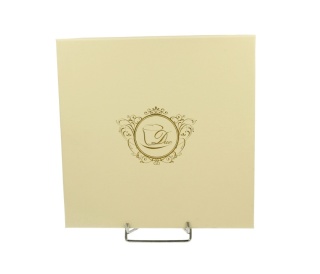 Talerze deserowe zestaw 2szt porcelana vesper ecru na ciasto