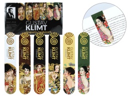 Zakładka do książki magnetyczna kpl 6 szt Klimt Carmani