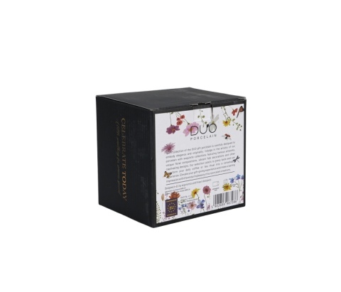 Kubek sitko filtr na prezent Amelia duży kubas na stopce