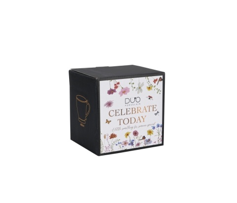 Kubek sitko filtr na prezent Amelia duży kubas na stopce