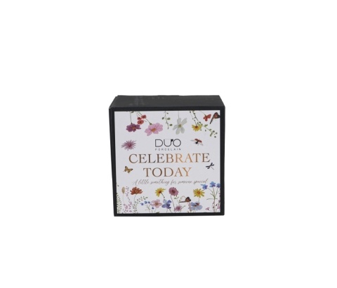 Kubek sitko filtr na prezent Amelia duży kubas na stopce