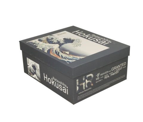 Filiżanki ze spodkami Wave na prezent fala komplet 2 szt