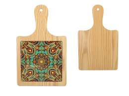 Podkładka drewniana deska pod garnek carmani orientalny wzór