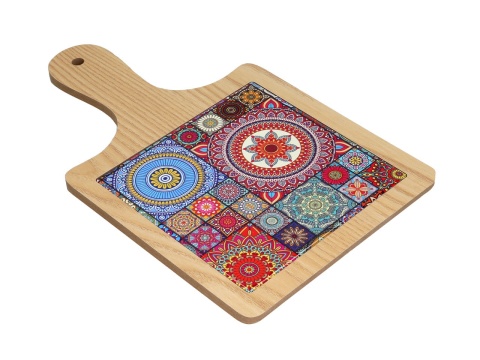 Podkładka drewniana deska pod garnek carmani orientalny wzór