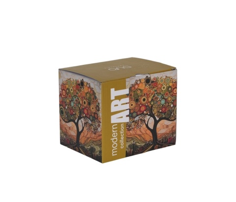 Kubek do herbaty kawy duży modern tree na prezent drzewo