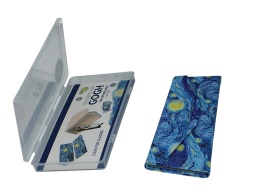 Etui na okulary składane Van Gogh noc pokrowiec carmani