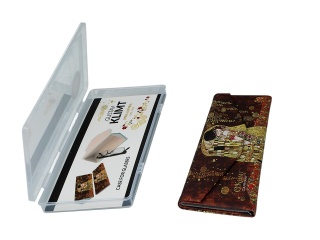 Etui na okulary składane Klimt pocałunek pokrowiec carmani