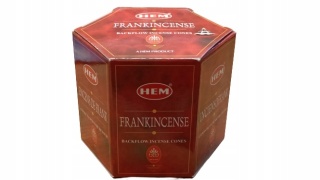 Kadzidełka zapachowe stożkowe Backflow Frankincense 40 szt