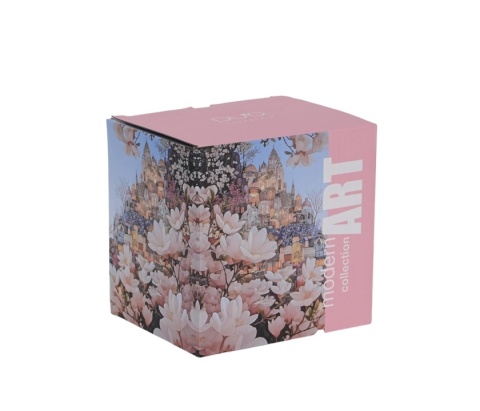 Kubek sitko filtr modern city of magnolias zestaw na prezent