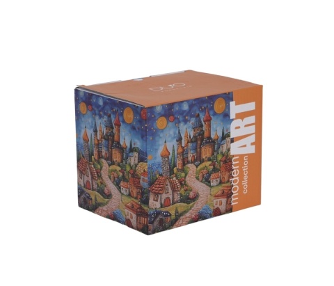 Kubek kubas do kawy modern art Sleepy Kingdom porcelana