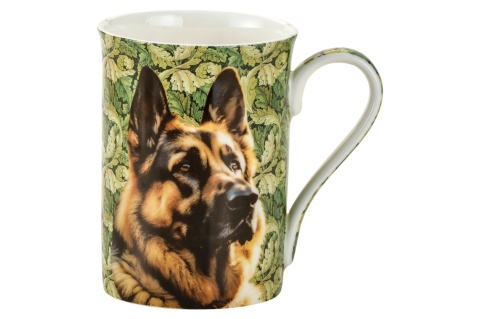 Kubek porcelana kostna Owczarek Morris Dogs pies na prezent