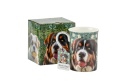 Kubek porcelana kostna Berneńczyk Morris Dogs pies prezent