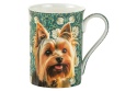 Kubek porcelana kostna York Morris Dogs pies do kawy
