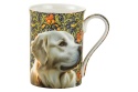 Kubek porcelana kostna Golden Morris Dogs pies do herbaty