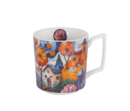 Kubek porcelana sitko modern countryside zestaw na prezent