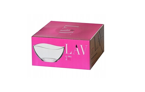 Salaterka szklana miska okrągła na sałatkę owoce Lav Vira