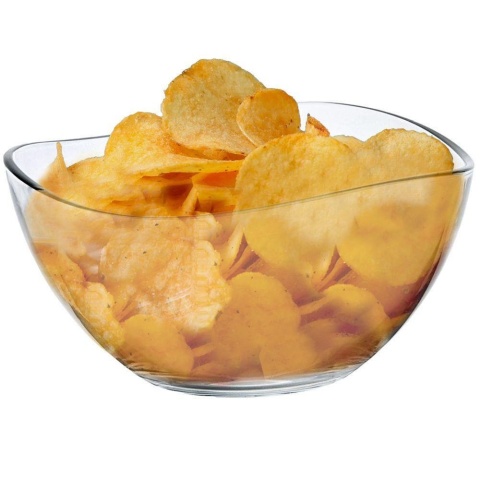 Salaterka szklana miska okrągła na sałatkę owoce Lav Vira