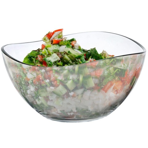 Salaterka szklana miska okrągła na sałatkę owoce Lav Vira