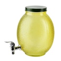 Słój szklany butelka z kranikiem kranem 4 l cytryna modern