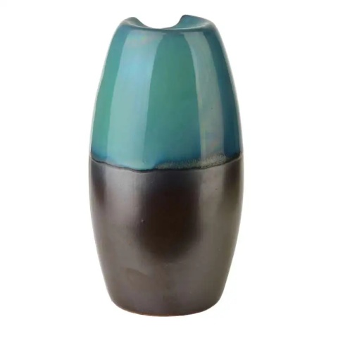 Kominek ceramiczny na kadzidło zapachowe Backflow turkus