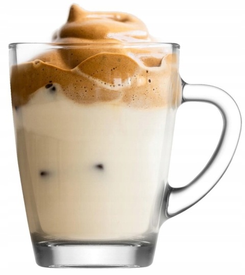 Szklanki kubki do kawy herbaty 6 szt 280 ml Lav vega szkło