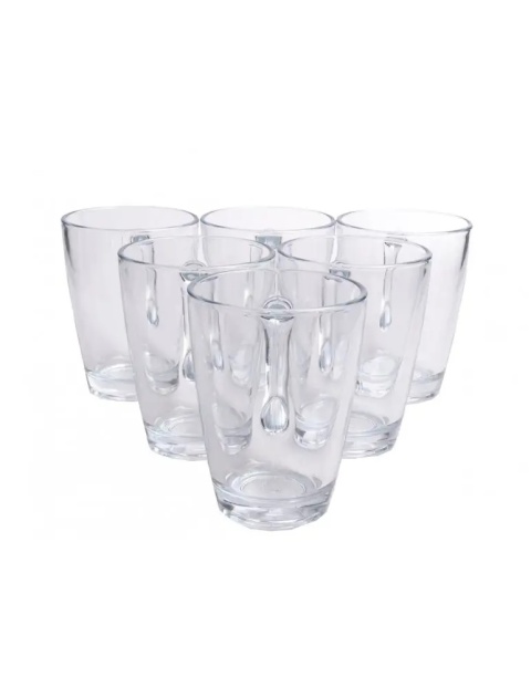 Szklanki kubki do kawy herbaty 6 szt 280 ml Lav vega szkło