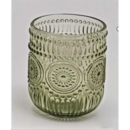 Szklanki do wody napojów zestaw 4 szt 260 ml Elise Green