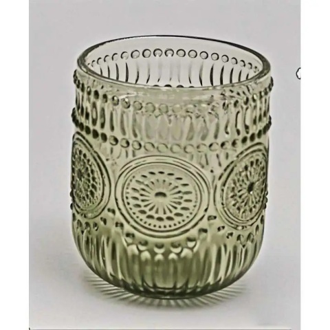 Szklanki do wody napojów zestaw 4 szt 260 ml Elise Green