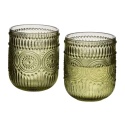 Szklanki do wody napojów zestaw 4 szt 260 ml Elise Green