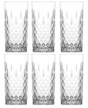 Szklanki wysokie do wody drinków 6 szt 350 ml Lav Odin