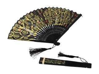 Wachlarz składany Klimt Drzewo życia carmani na prezent