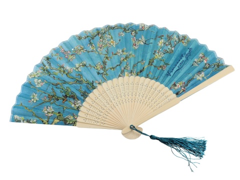 Wachlarz składany Gogh Migdałowiec carmani na urodziny