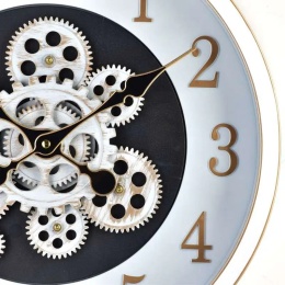Zegar ścienny ruchomy mechanizm arabskie cyfry Ramsey do pokoju
