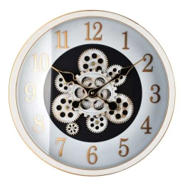 Zegar ścienny ruchomy mechanizm arabskie cyfry Ramsey do pokoju
