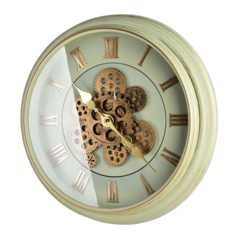 Zegar na ścianę ruchomy mechanizm rzymskie cyfry Ramsey 44 cm