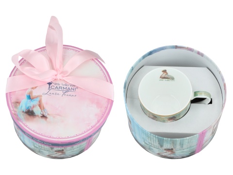 Filiżanka do herbaty kawy Carmani Lozano Małe baletnice