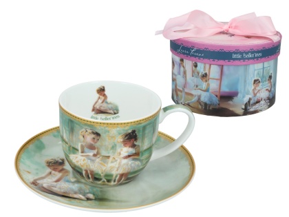 Filiżanka do herbaty kawy Carmani Lozano Małe baletnice